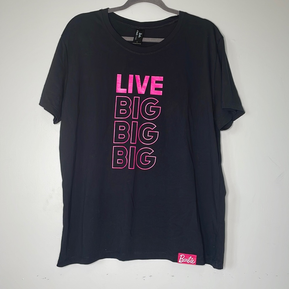 Smash and Tess Barbie Live Big Big Big Tee Shirt